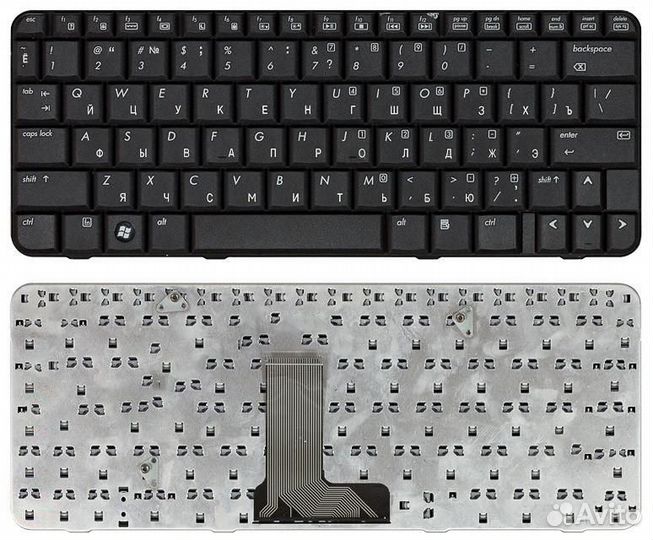 Клавиатура для HP Compaq B1200, B2200 черная