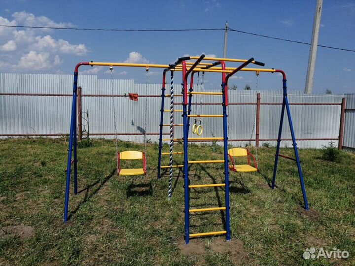Спорткомплекс Юный Атлет Уличный с двумя качелями