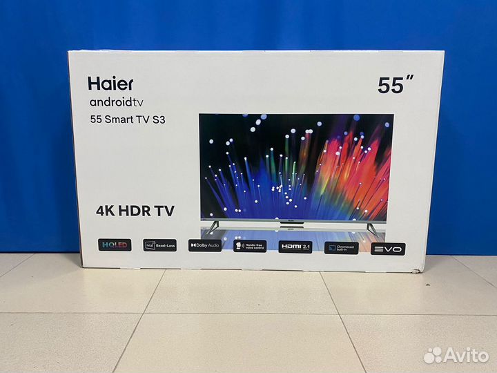 Телевизор новый Haier 55 S3