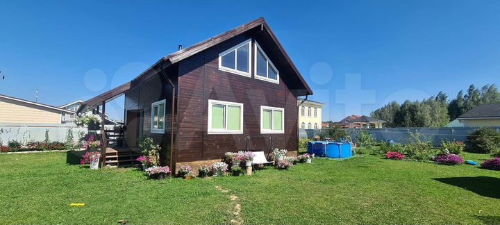 Дом 100 м² на участке 9,6 сот.