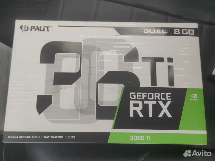 Видеокарта palit rtx3060ti 8g dual