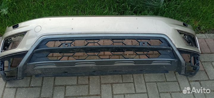 Бампер передний VW tiguan ofroud