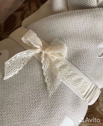 Бант для конверта на выписку новый