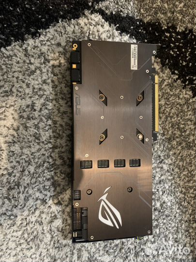 Видеокарта GTX 1080 asus