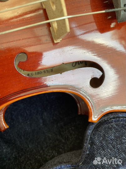 Новая ученическая немецкая скрипка 1/8