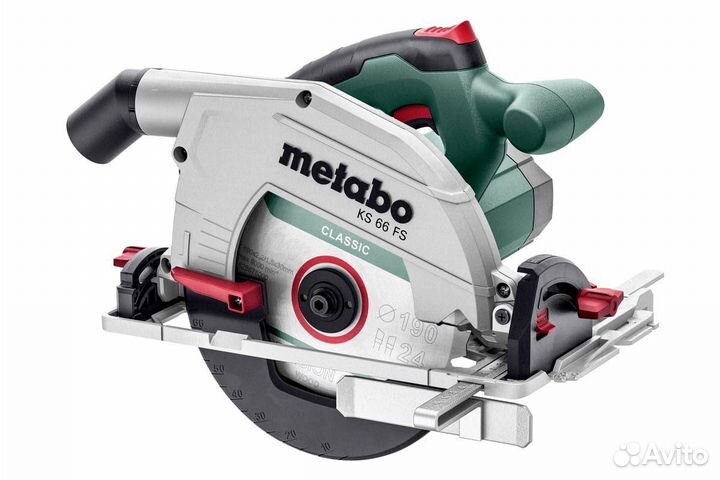 Пила циркулярная сетевая Metabo KS 66 FS 601066000