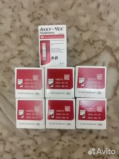 В доставке, акку чек тест полоски