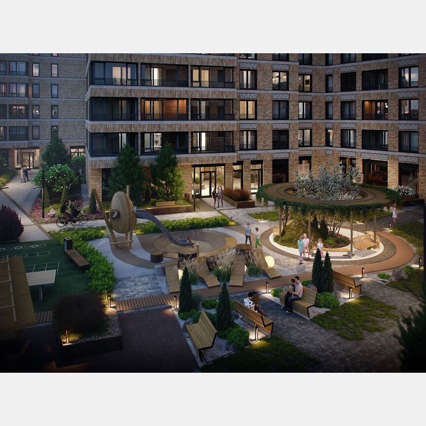 1-к. квартира, 53 м², 2/10 эт.