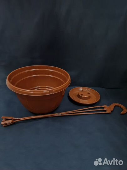 Кашпо для дома и сада в наборе 4шт. 3,3л