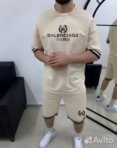 Спортивный костюм Balenciaga (Футболка+шорты)