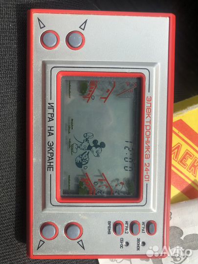 Электронная игра «Микки Маус ловит яйца»