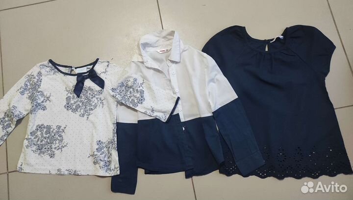 Блузки 116-122р