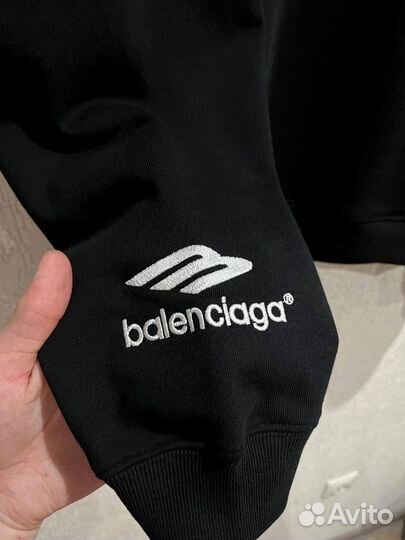 Balenciaga худи soccer оверсайз (топ 2024)