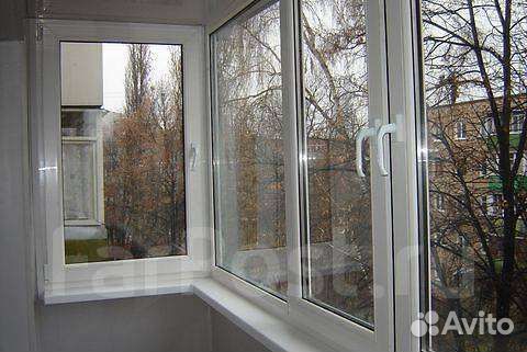 Остекление балконов пвх