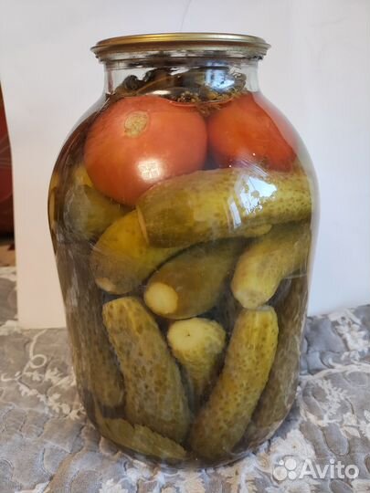 Огурцы соленые