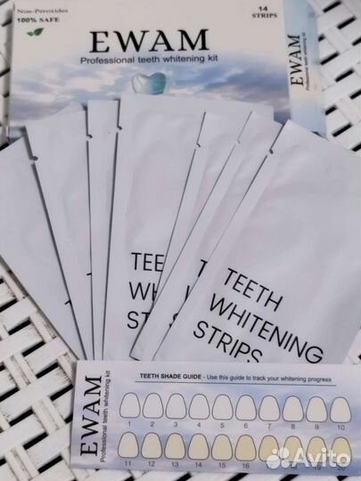 Отбеливающие полоски для зубов новые