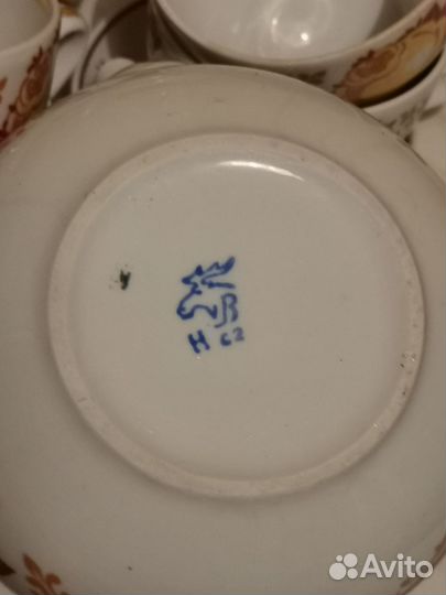 Чайный сервиз СССР, вербилки