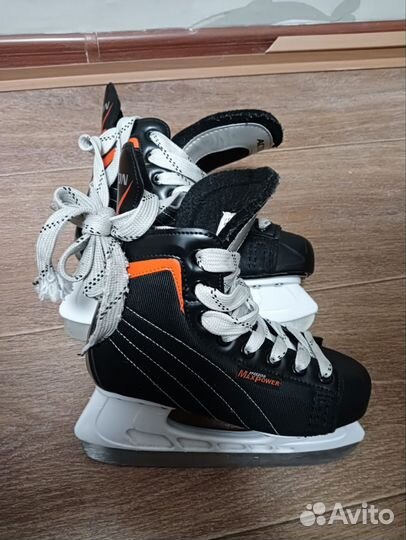 Коньки хоккейные мальчиковские