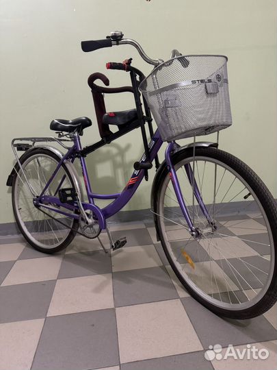 Велосипед с детским сидением Stels