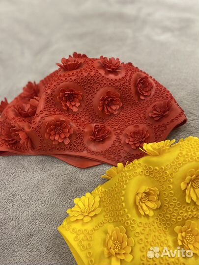 Шапочка для плавания, для девочки