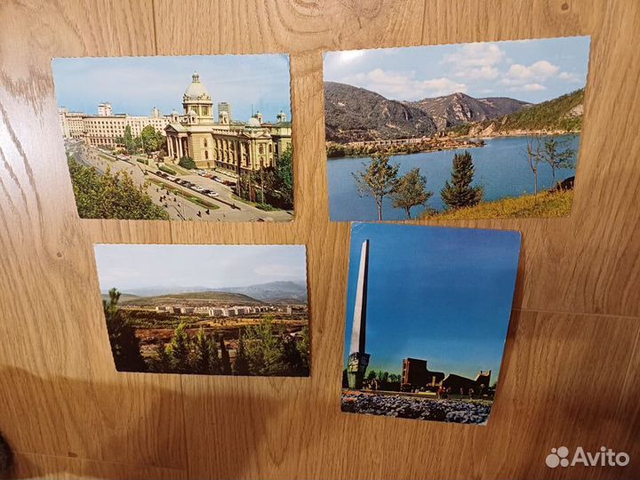 Открытки разные города СССР