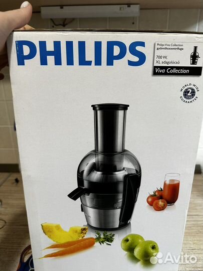 Соковыжималка philips hr1863