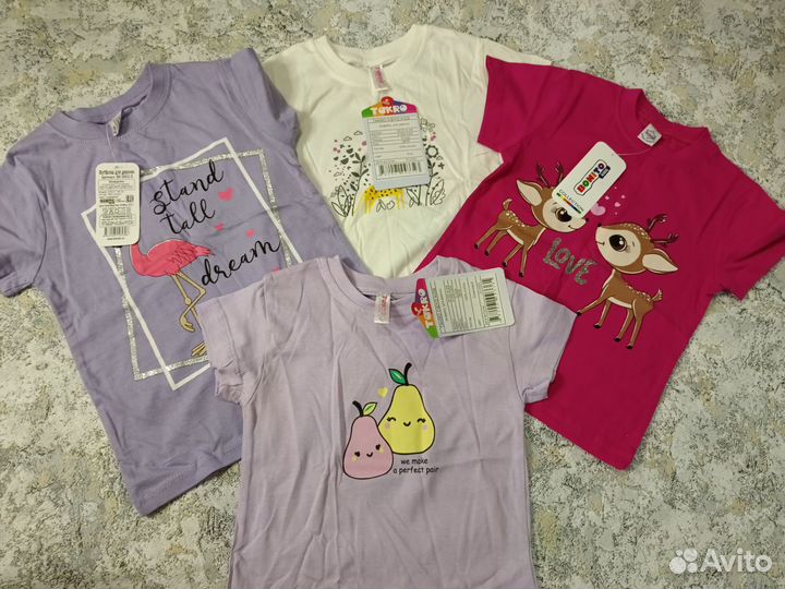 Футболки для девочки