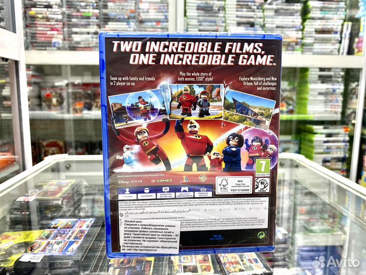 Lego Суперсемейка игра для Ps4 Новый