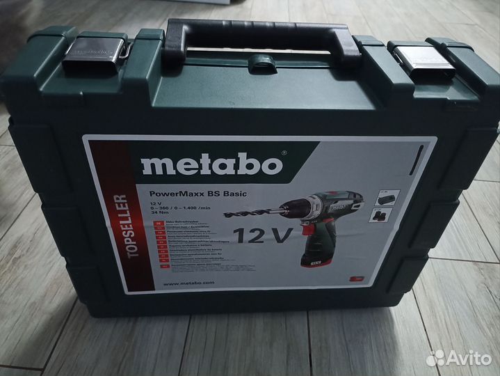 Шуруповерт metabo powermaxx bs 12