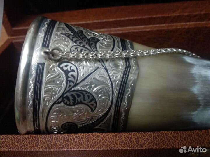 Рог из серебра