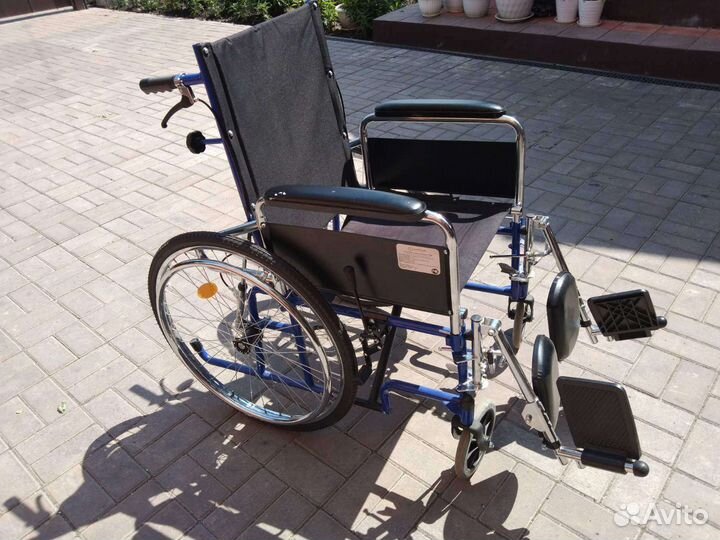 Коляска инвалидная складная Н008