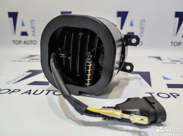 Птф LED Toyota 50W 3 линзы + Дхо