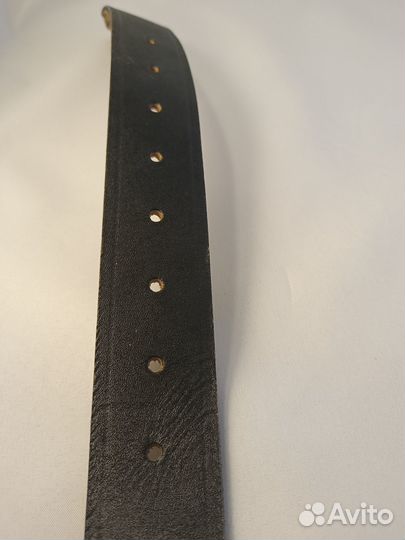 Мужской кожаный ремень новый