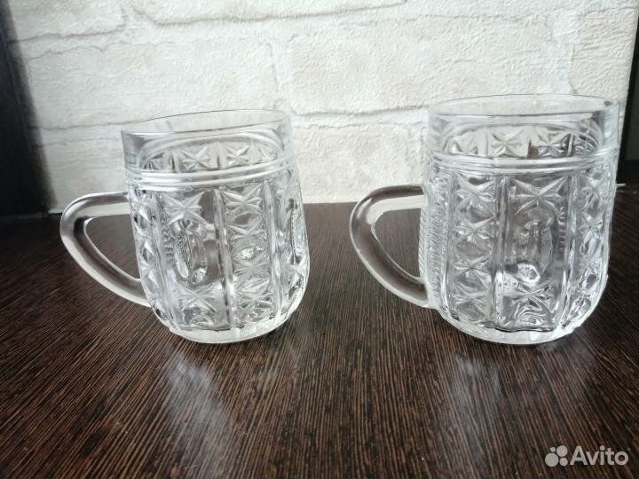 Стаканы/кружки 2 шт. Высота 8 см