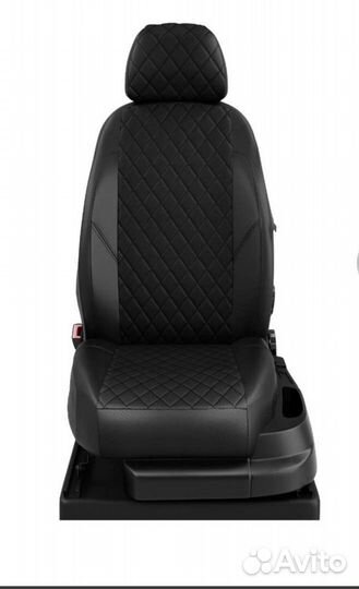 Авточехлы из экокожи на KIA Sportage 2