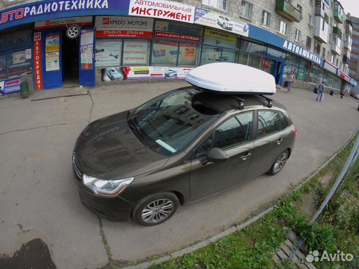 Багажник Бокс на крышу Citroen C4 хэтчб (2011-17)