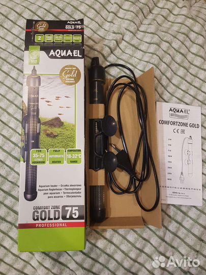 Водонагреватель Aquael comfortzone 75w gold