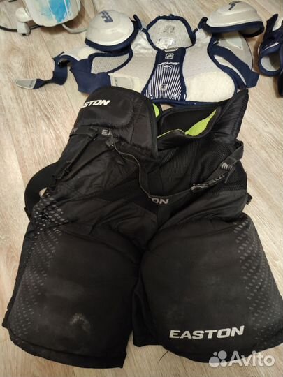 Хоккейные шорты easton, коньки бауер 33 размер
