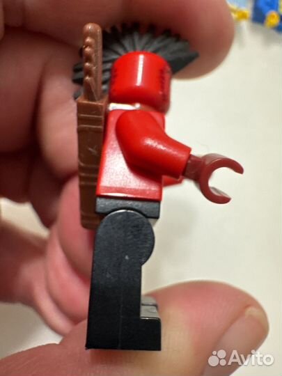 Lego минифигурка Flame Thrower nex003