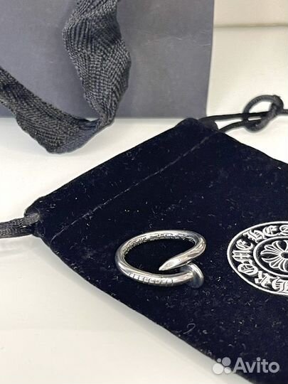 Кольцо Chrome Hearts гвоздь