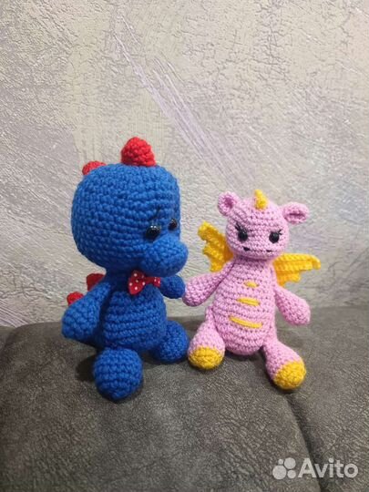 Вязанные игрушки ручной работы