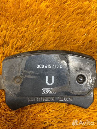 Колодки тормозные задние Volkswagen Passat B7 caxa