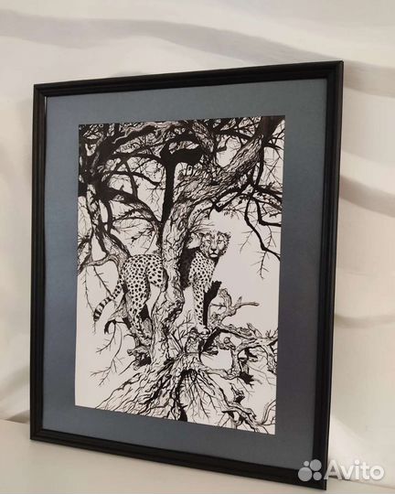 Картина тушью