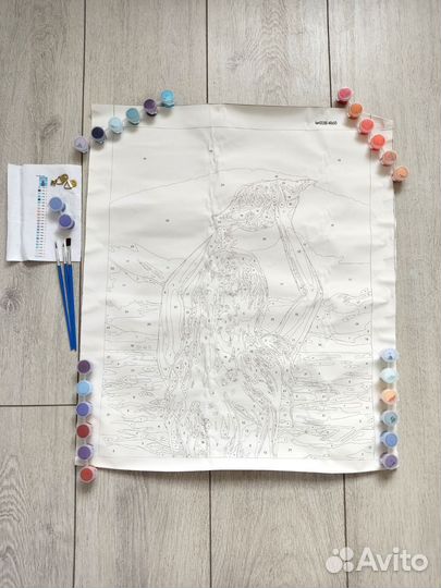 Картина по номерам новая