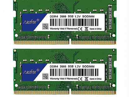 Оперативная память sodimm DDR4 16gb (2x8 gb) 2666