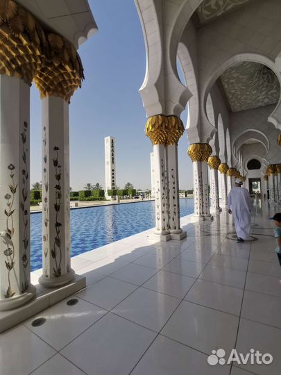 Абая мужская для посещения мечети рост 185