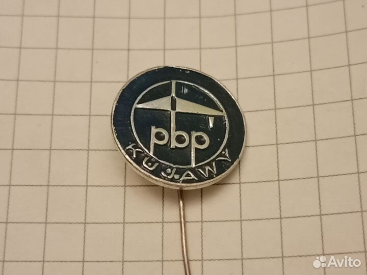 Значок Польша старый — pbp Kujawy