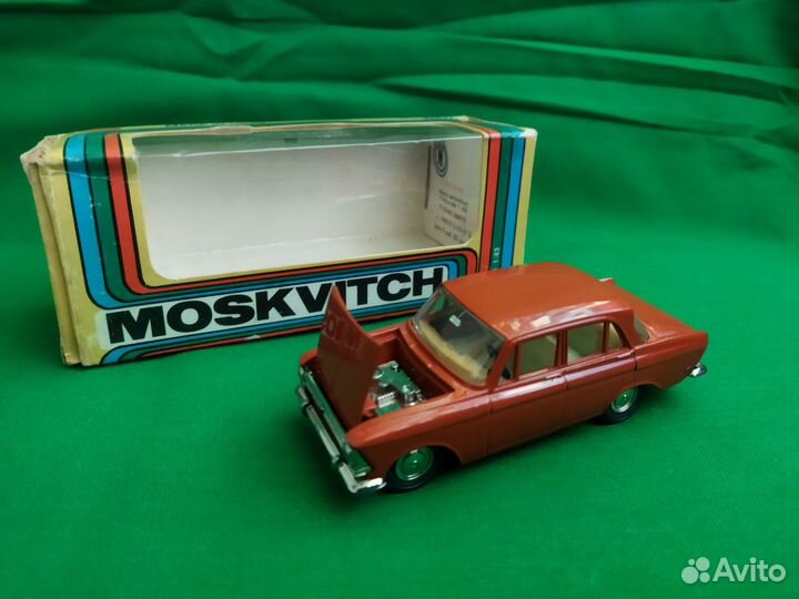 Модель 1/43 Москвич 408 Тантал без ми, СССР 197х г