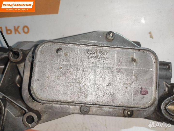 Теплообменник масляного фильтра Chevrolet Cruze