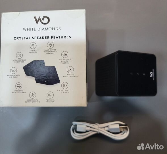 Портативная колонкаWhite Diamonds Crystal Black